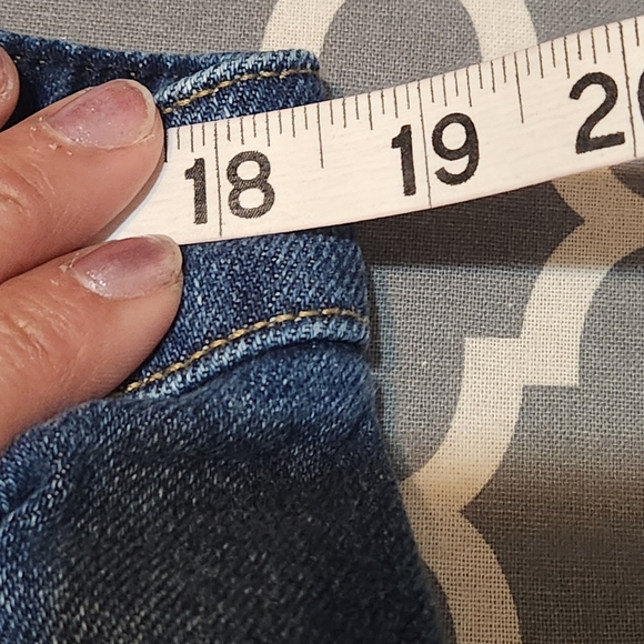 Lane bryant straightleg ankle jeans plus size 16p manufactured distres… - Picture 8 of 12